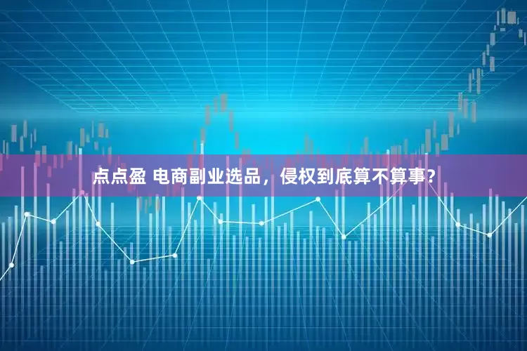 点点盈 电商副业选品，侵权到底算不算事？