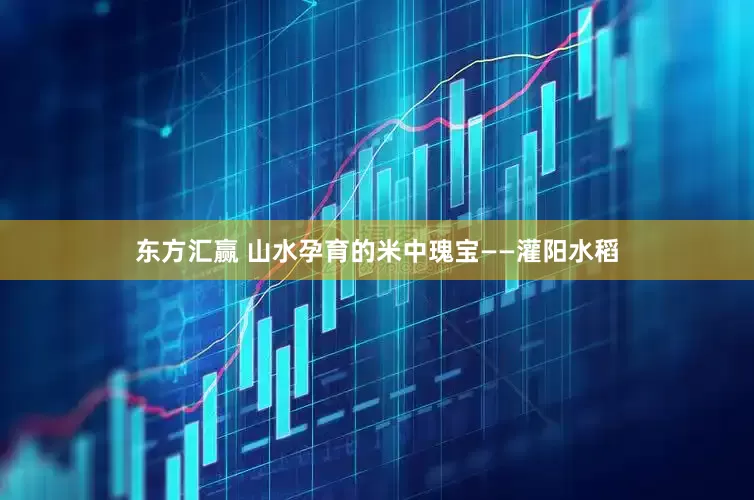 东方汇赢 山水孕育的米中瑰宝——灌阳水稻